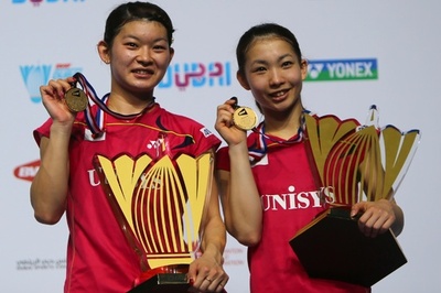高橋/松友組が女子複で優勝、BWFスーパーシリーズファイナルズ