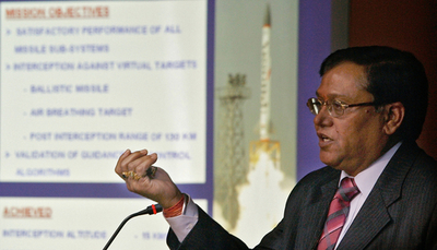 インド、射程6000キロの弾道ミサイル発射実験へ