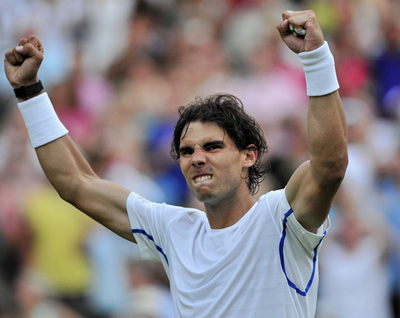 ナダル 不安残すもフェデラーらとともに準々決勝進出、ウィンブルドン男子