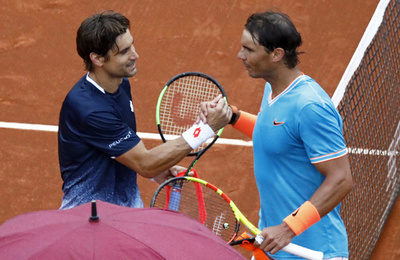 ナダルがバルセロナOP8強、引退間近のフェレールに「皆が感謝」