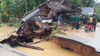 タイ南部で続く洪水、死者18人に 約100万人が被災