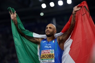 東京五輪金ヤコブスが欧州選手権100m連覇、パリに向け弾み