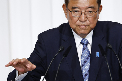 石破首相「職責果たす」 衆院選大敗も続投表明