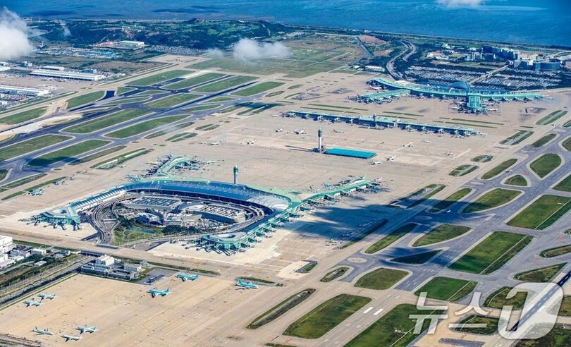 仁川国際空港の全景＝仁川国際空港公社提供(c)news1