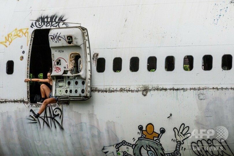 【今日の1枚】「飛行機の墓場」新たな観光スポット