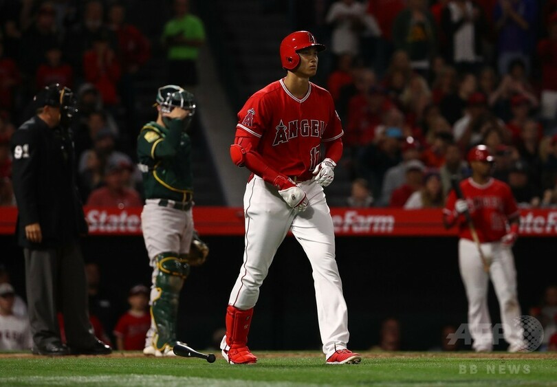 大谷が3戦連続本塁打、エンゼルス新人では初の快挙