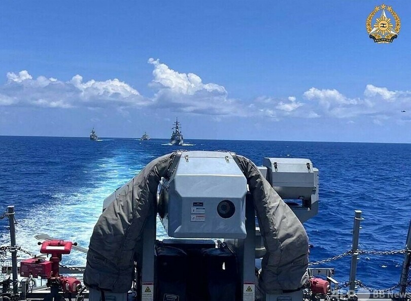 日米豪比、南シナ海で共同訓練 中国は「戦闘哨戒」