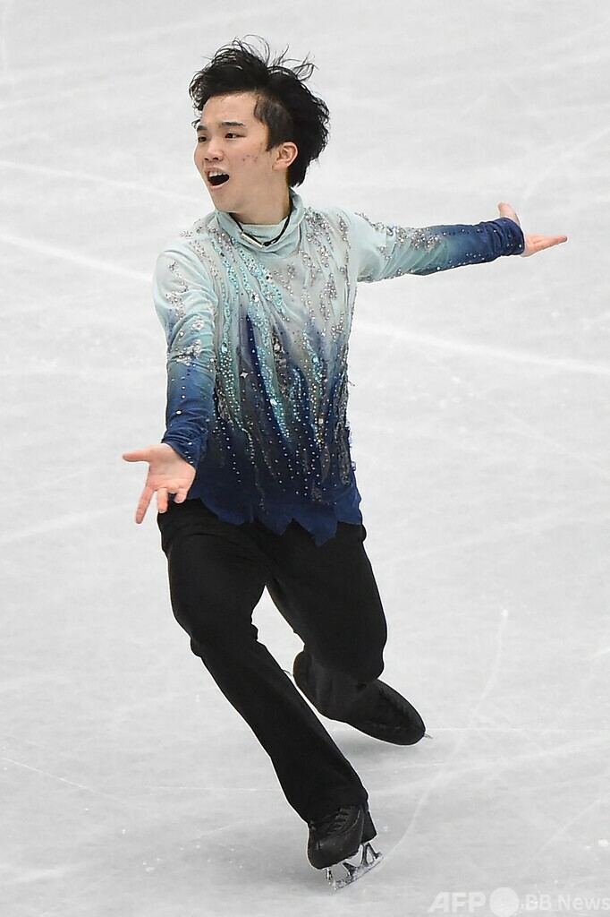 宇野が首位発進、日本勢3人がSP上位独占 世界フィギュア