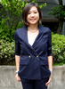 プレッド PR（Pred PR）の大川博子（Hiroko Okawa）さんのマニッシュシューズコーディネート。(c)MODE PRESS