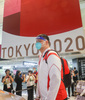 成田空港に到着したバスケ女子中国代表のチームリーダー姚明（ヤオ・ミン）氏（2021年7月19日撮影）。(c)Xinhua News