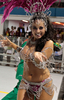 カーニバルシーズンが到来したブラジル。写真は、サンパウロ（Sao Paulo）で開催されたパレード1日目の様子（2012年2月18日撮影）。(c)AFP/BRAZIL PHOTO PRESS/VANESSA CARVALHO