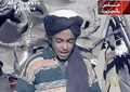 国際テロ組織「アルカイダ」の最高指導者だった故ウサマ・ビンラディン容疑者の息子で、幼年時代のハムザ・ビンラディン氏（2001年11月7日に放映された映像より、資料写真）。(c)AFP/AL-JAZEERA