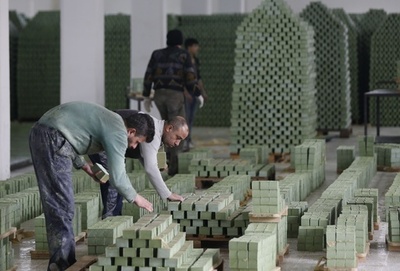 がれきに漂うせっけんの香り、内戦で閉鎖の工房が再開 アレッポ