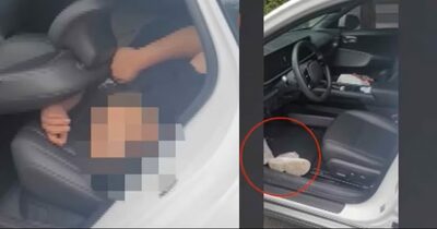 カーシェア車両の後部座席で爆睡する男…韓国・正体は酒に酔った「搬送ドライバー」