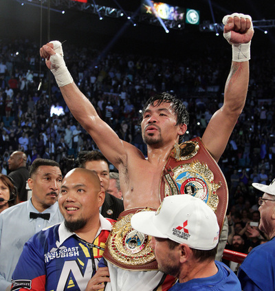 パッキャオ氏が現役復帰か、年末にラスベガスで試合を計画