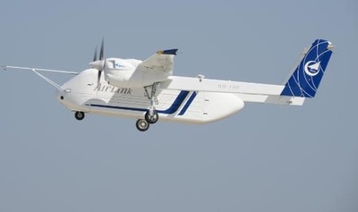 中国自主開発の商用無人輸送機HH-100が初飛行に成功