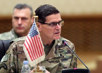 対IS戦「終結には程遠い」 米軍司令官が警告