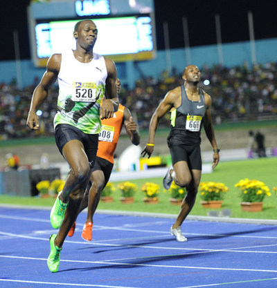 ボルトが100メートル初戦で今季世界最高