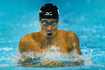 萩野が400m個人メドレーで優勝、パンパシ水泳