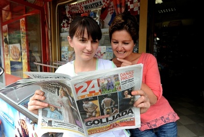 クロアチア代表オリッチ、裸写真掲載メディアを批判