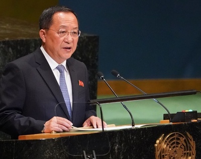 北朝鮮外相、制裁下での非核化先行「あり得ぬ」 国連総会演説