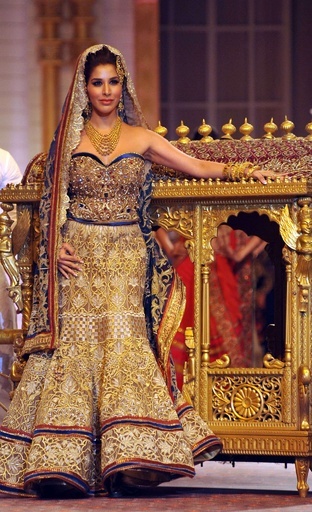 ＜インド・ブライダル・ファッション・ウィーク 2013＞マンディラ・ワーク