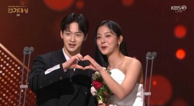 KBS演技大賞「ベストカップル賞」に「オアシス」チャン・ドンユン＆ソル・イナ