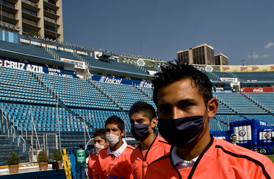 新型インフル、メキシコ1部最終節も無観客試合に