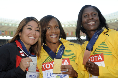 ヒルトン 女子100メートルハードル初制覇、世界陸上ベルリン大会