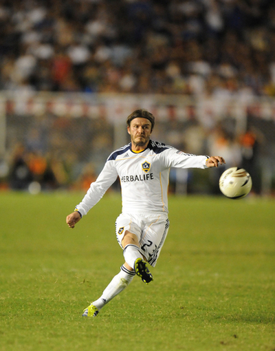 LAギャラクシーがフィリピンで親善試合、ベッカム出場