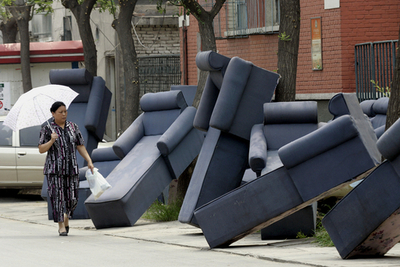 のみの市で買った中古ソファベッドの中から、17世紀イタリア絵画を発見