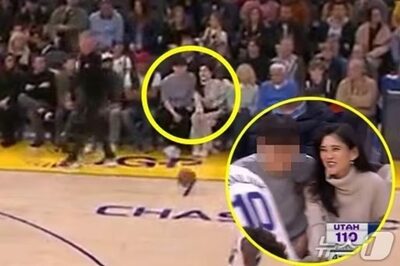 韓国・ホテル新羅社長、ソウル大合格の息子とNBA観戦…「188万円」最前列座席に登場