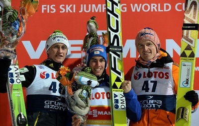 クラフトが総合首位に浮上、ジャンプW杯男子