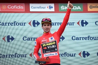 【今日のブエルタ】ログリッチ落車も首位守る、第19SはカヴァニャがV