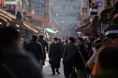 韓国の人口、同国史上初めて減少