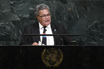 ツバル首相、豪州を新植民地主義的と批判 地域機構からの追放求める