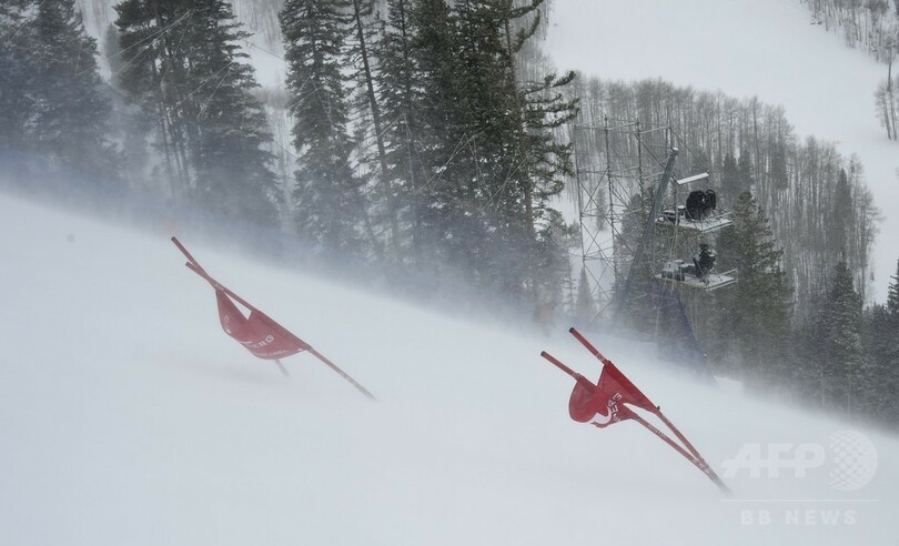 男子スーパー大回転は悪天候で延期、アルペンスキー世界選手権
