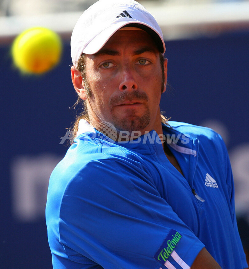 ＜男子テニス モビスター・オープン2007＞マシュー ロイトマンが途中棄権し準決勝へ - チリ