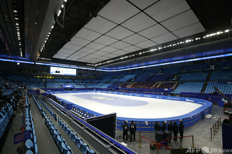 北京冬季五輪の「最も美しい氷」 リニューアルされた首都体育館