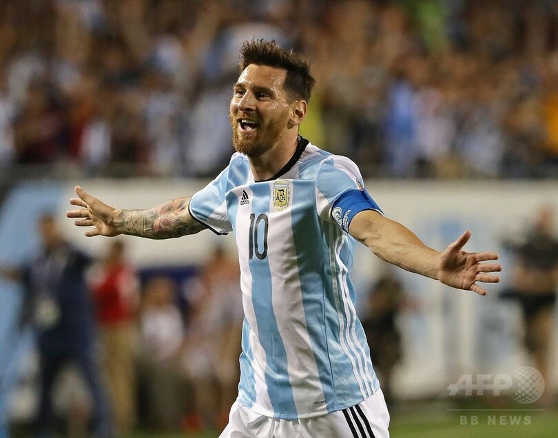 メッシが19分間で3得点 アルゼンチンがコパ アメリカ8強入り 写真7枚 国際ニュース Afpbb News