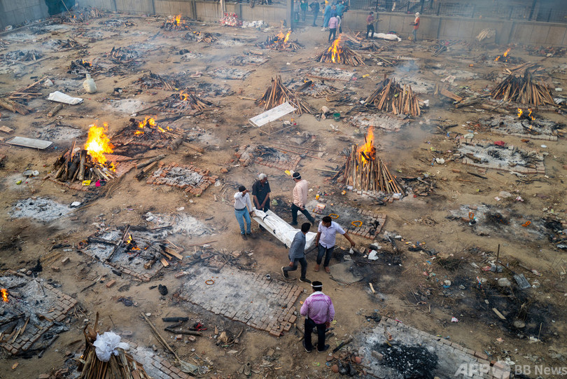 インドのコロナ流行「悲痛の域超える」 WHO事務局長が警鐘