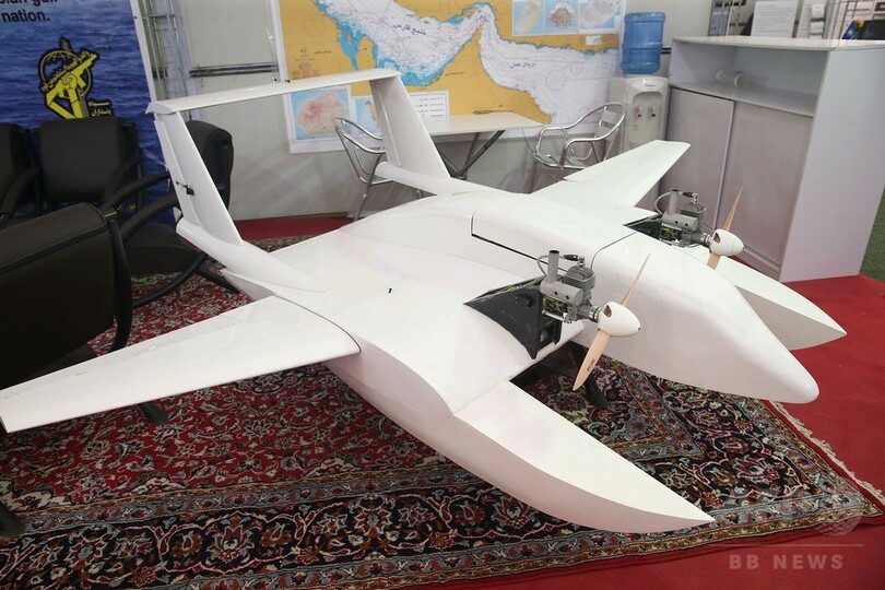 イラン、「自爆無人機」を公開