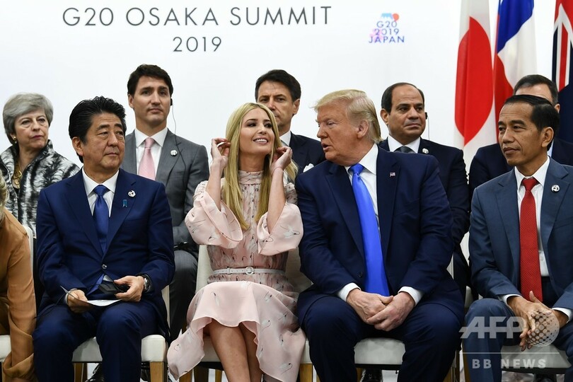 日韓で存在感みせたイヴァンカ氏、お呼びでないとの批判浴びる