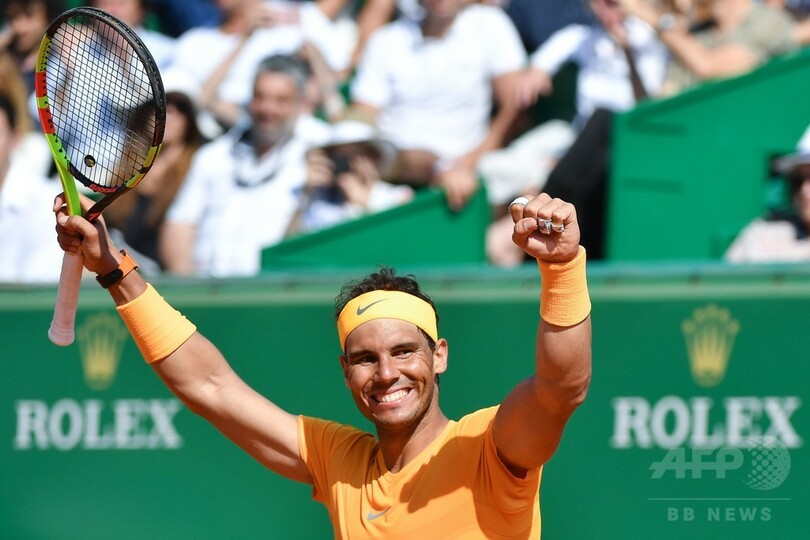 ナダルがモンテカルロで最多11度目の優勝、錦織を圧倒