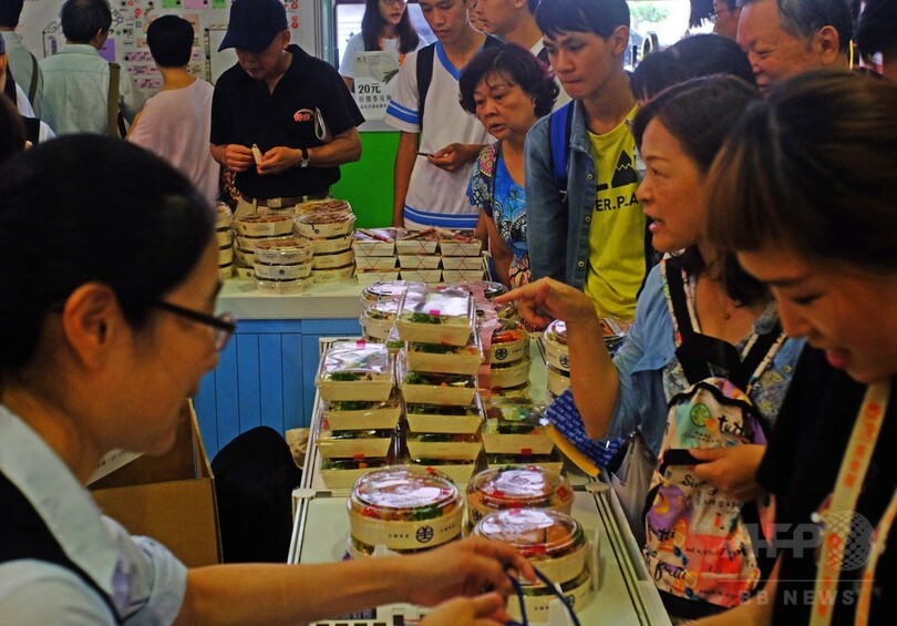 台湾で人気、昔ながらの駅弁「便当」 日本の影響も