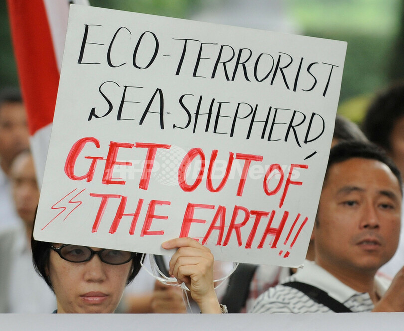 捕鯨船侵入のベスーン被告に猶予付き有罪判決、東京地裁