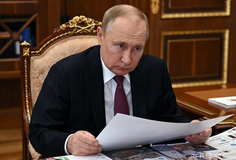 プーチン氏に誤情報 側近「恐怖で真実語れず」 米当局が分析
