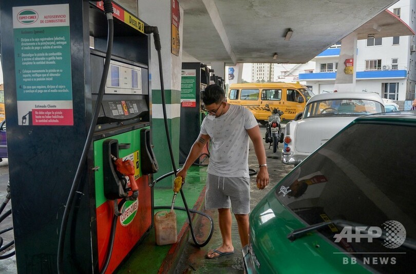 米制裁でキューバに燃料危機、GSに大行列 緊縮時代の再来に懸念も