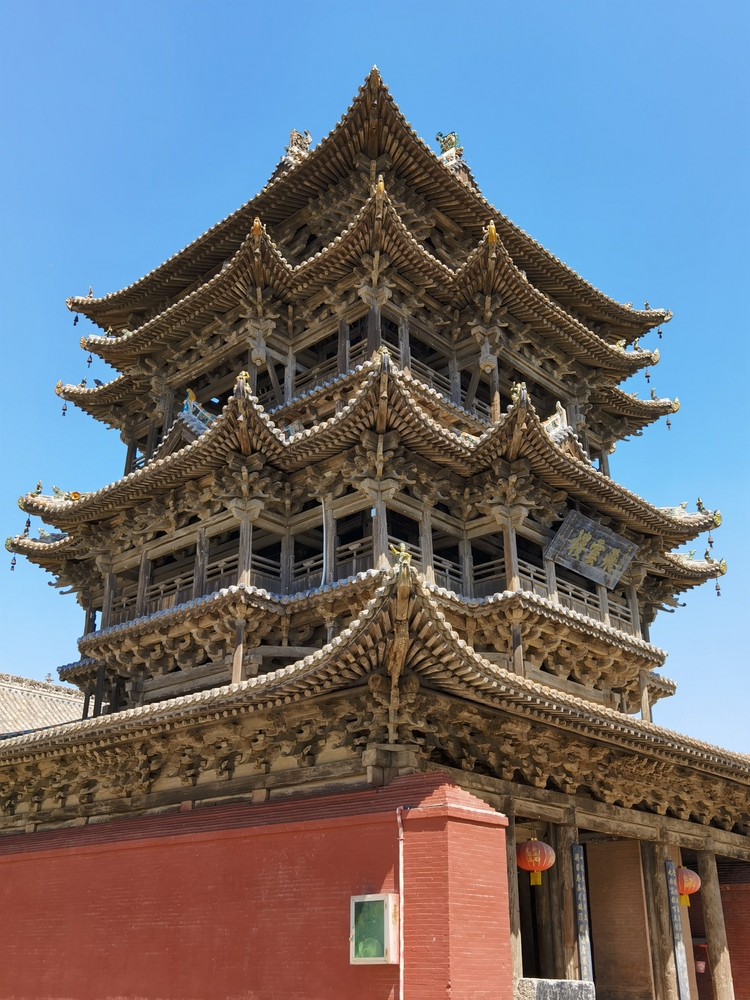 中国楼閣建築の傑作「飛雲楼」 山西省万栄県 写真11枚 国際ニュース：AFPBB News