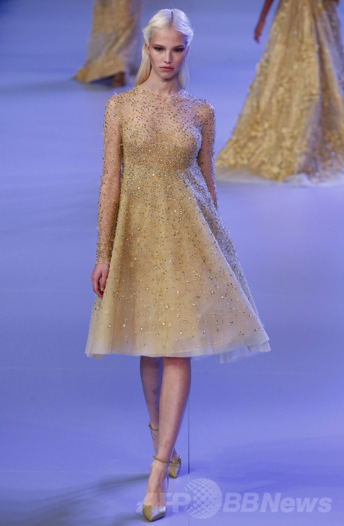 ＜14年春夏パリ・オートクチュール＞エリー・サーブ